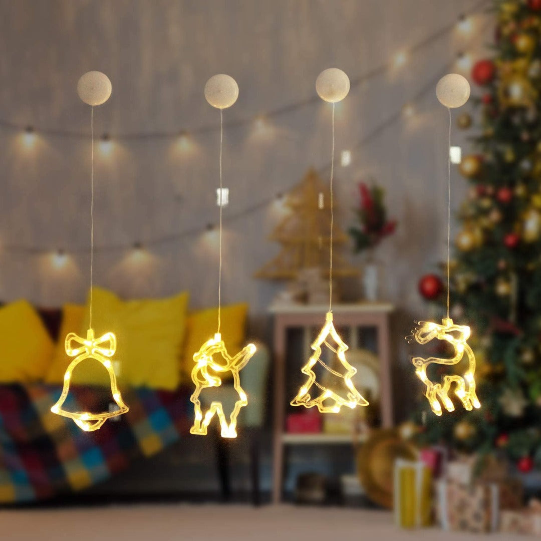 LED kerstfiguurtjes set - 4 delig - Warm wit LED kerstfiguurtjes set - 4 delig - Warm wit